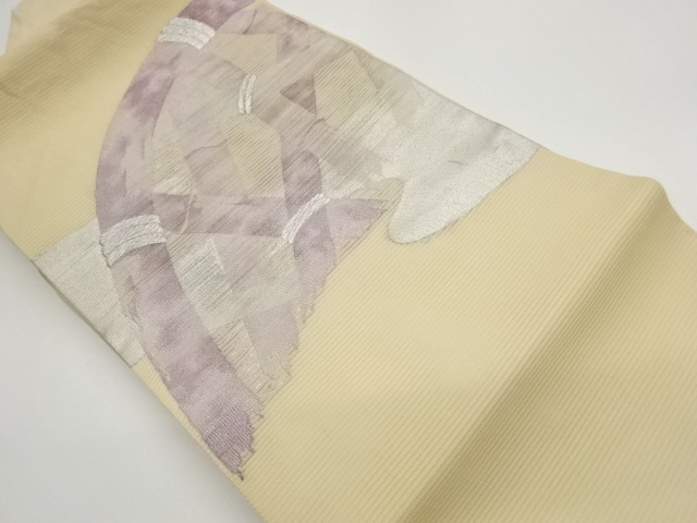 gauze Koetsugaki pattern woven Nagoya obi